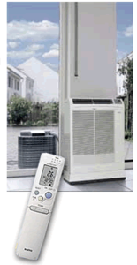 Mobile air conditioners for cooling
